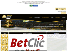 Tablet Screenshot of bettingisland.it